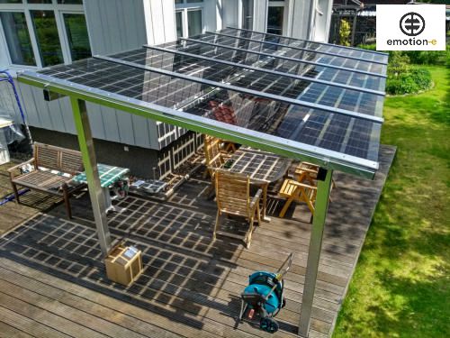 aleo elegante 200W terrassendach photovoltaik