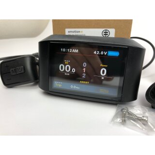 Display 750C Farbe f&uuml;r Bafang LCD Umbausatz BBS01 02