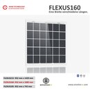 FLEXUS160 1085 x 952 x 7mm 160Wp RIXIN Glas-Glas bifacial