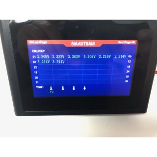 TouchScreen 4.3 Zoll f&uuml;r DalyBMS (nur ab 8s &amp; RS485)