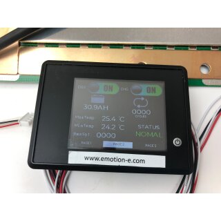 TS Touch Screen Display f&uuml;r  JBD Batteriemanagement AKTION