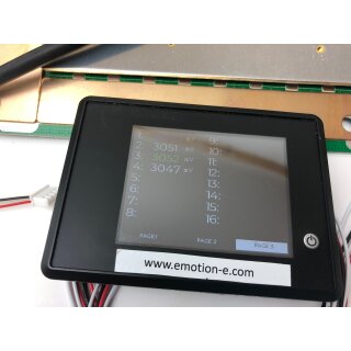 TS Touch Screen Display f&uuml;r  JBD Batteriemanagement AKTION