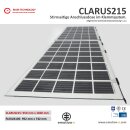 CLARUS215 Glas-Glas PV Modul 9mm 952 x 1600mm bifacial (abZ)