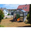 Gewächshaus Glas PV Modul 2.242 x 980 x9mm! 320Wp für WAMA Gewächshäuser Tropic 3.xx Serie