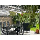 PV Alu Terrasse komplett SET incl. FLEXUS Modulen - 4m Breite