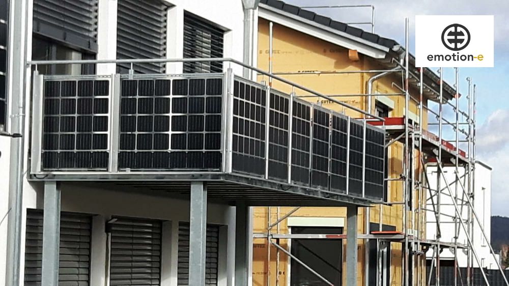 Energie Terrasse Strom Photovoltaik RIXIN